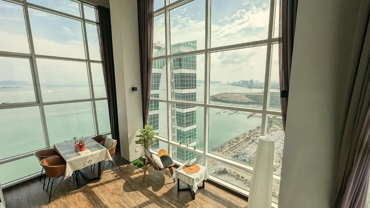 Penang Oceanview Loft Apartment George Town