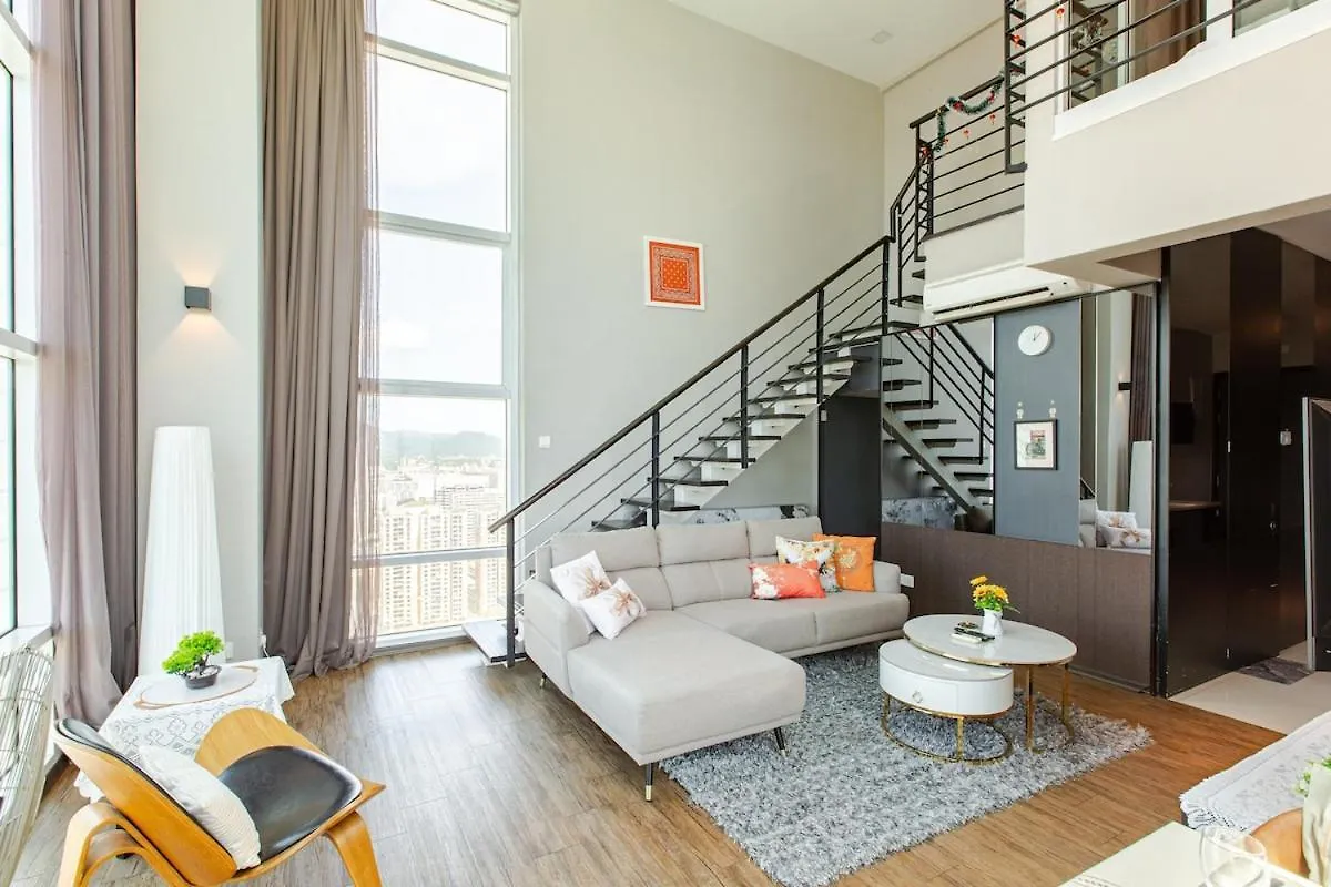 조지타운 Penang Oceanview Loft 아파트 말레이시아