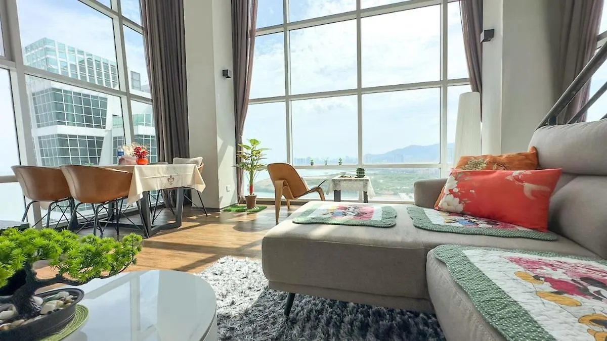 조지타운 Penang Oceanview Loft 아파트